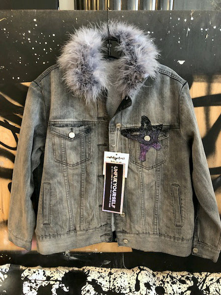 Filthy Glittering Soul Denim Jacket