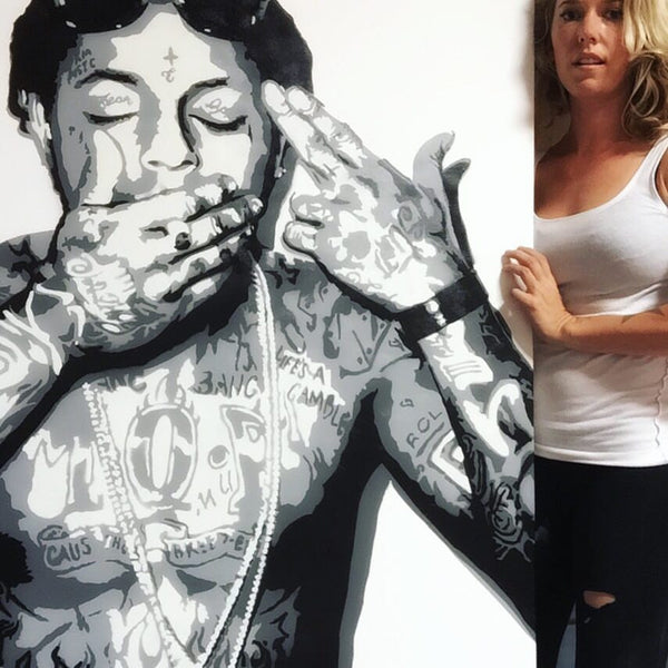 Lil Wayne 60" x 40"