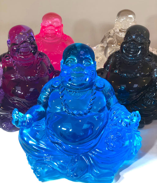 12" Gangsta Buddha Sculpture- Purple