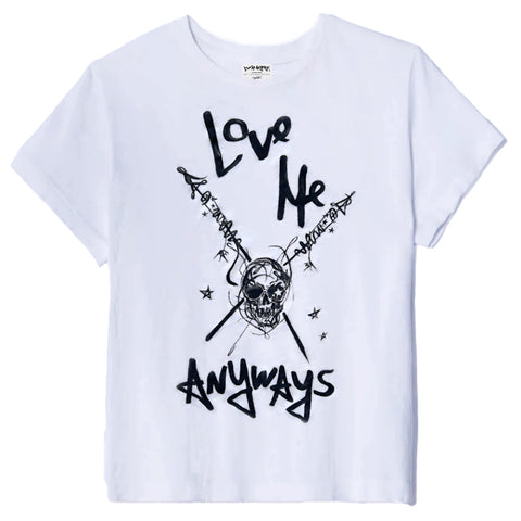 Love Me Anyways Unisex Skully Tee 2026