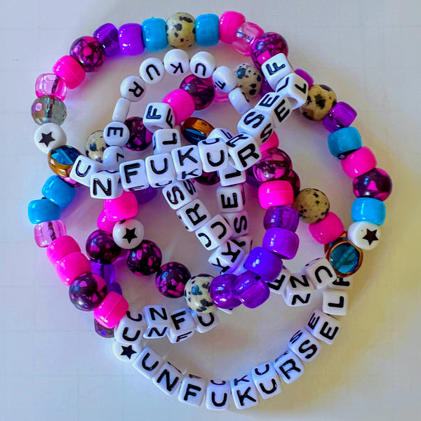 UFY ★ Unisex Handmade Bracelets: Stone, Crystal, and Fun Beads